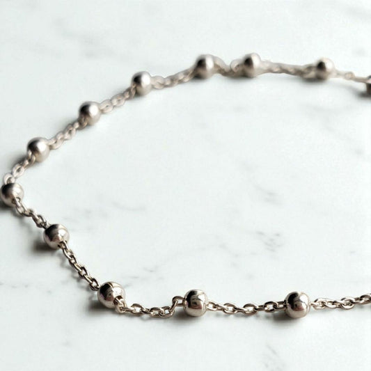 Pulsera Esferas de Plata