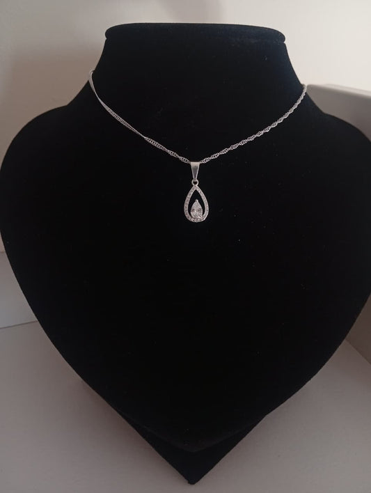 Collar Lágrima de Cristal